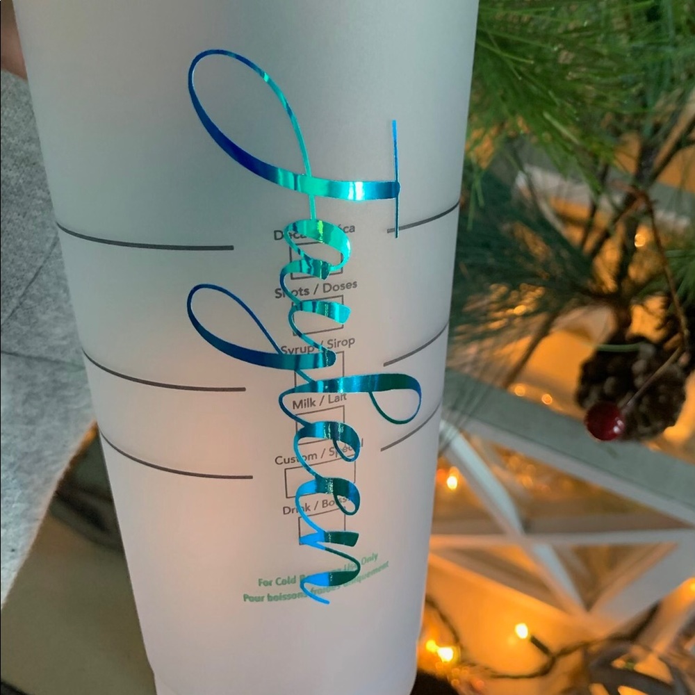 Personalized Starbucks 24oz. cold cup
